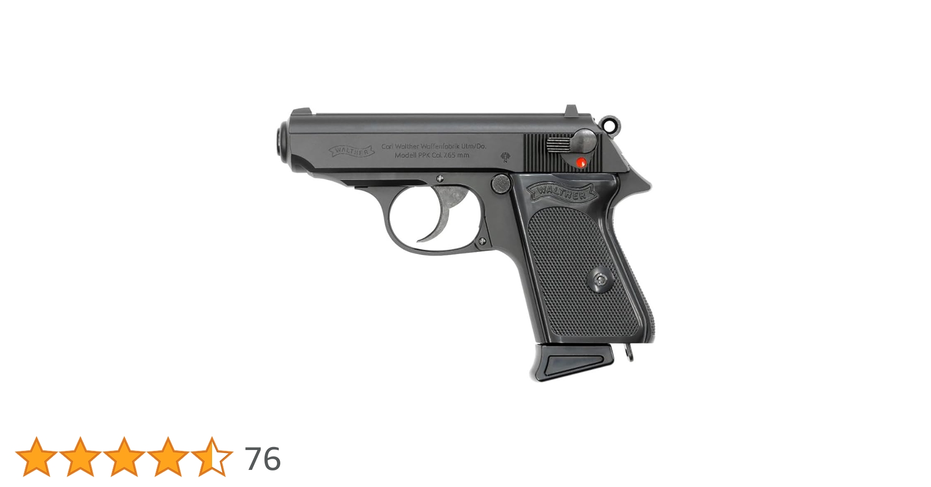 Amazon | マルゼン ワルサー PPK ブラックモデル 18歳以上 ガスブロー